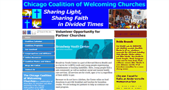 Desktop Screenshot of chicagowelcomingchurches.org